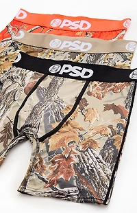 PSD Underwear 3-Pack RealTree Boxer Briefs