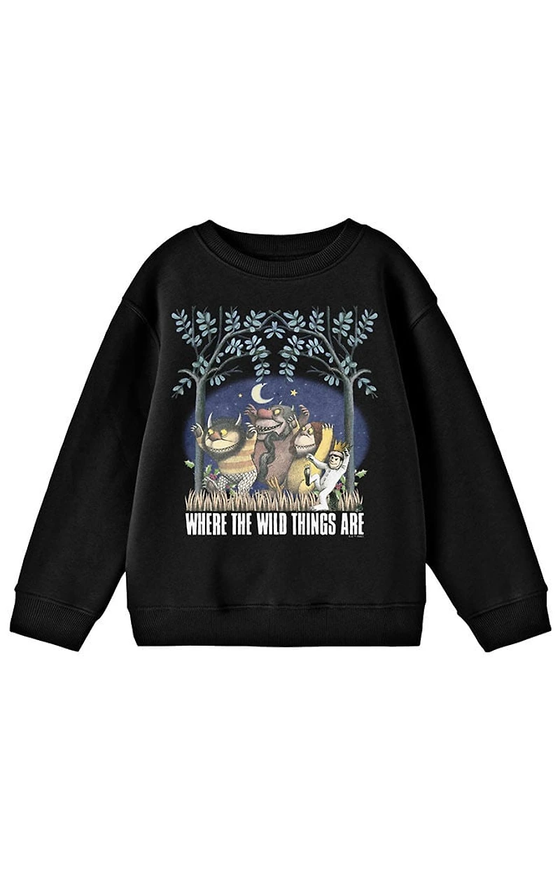 Kids Where the Wild Things Are Crew Neck Sweatshirt