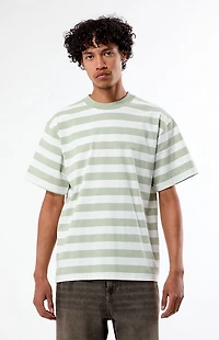 Pacsun Sage Striped T-Shirt