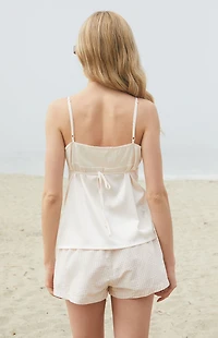 John Galt Cream Edith Tank Top