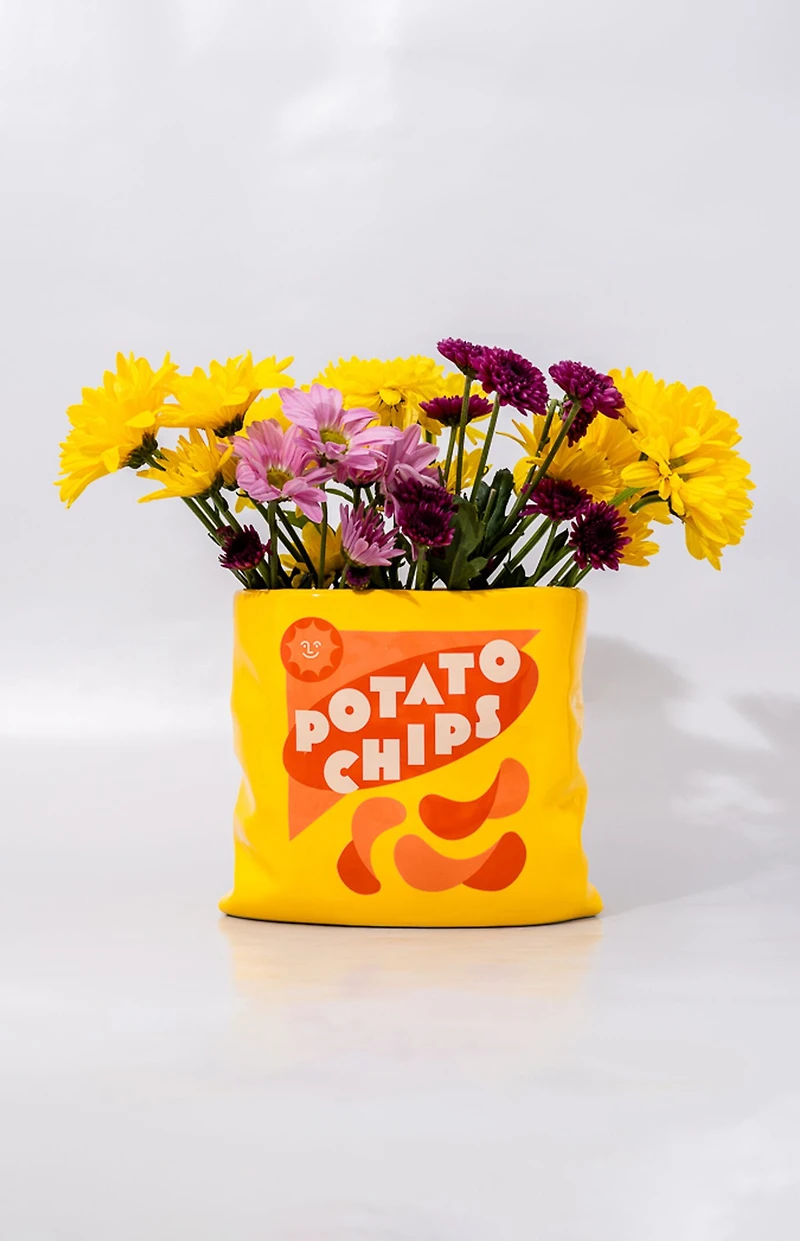 ban.do Potato Chips Ceramic Vase