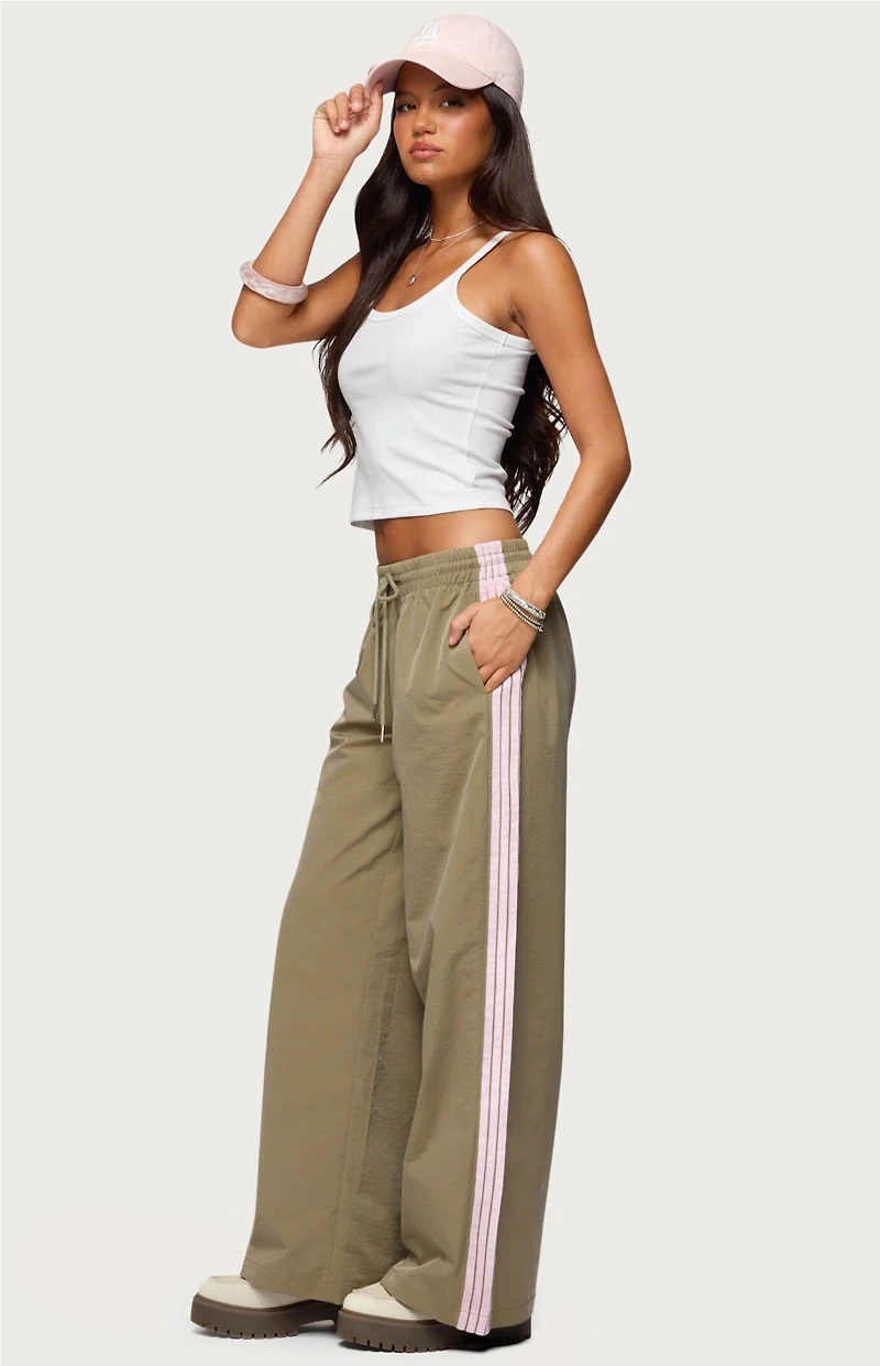 Edikted Annabella Nylon Track Pants
