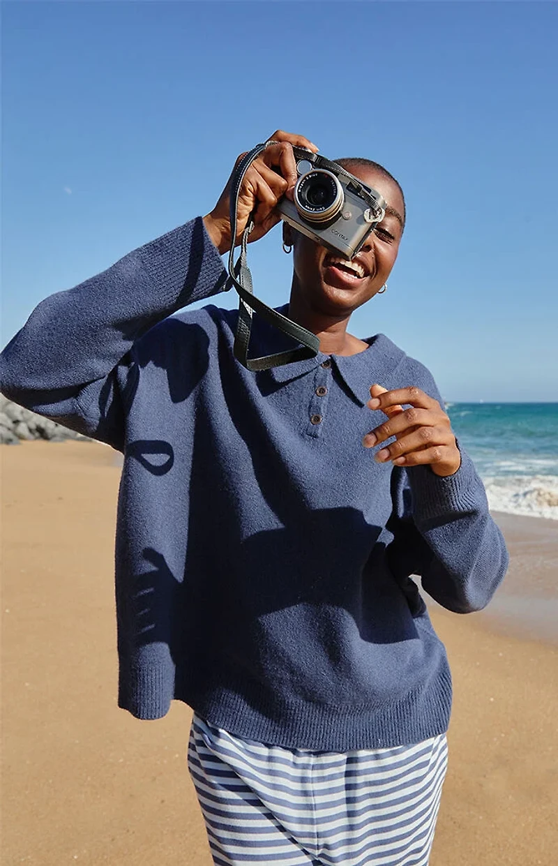 ANNAXPACSUN Dreamer Polo Sweater