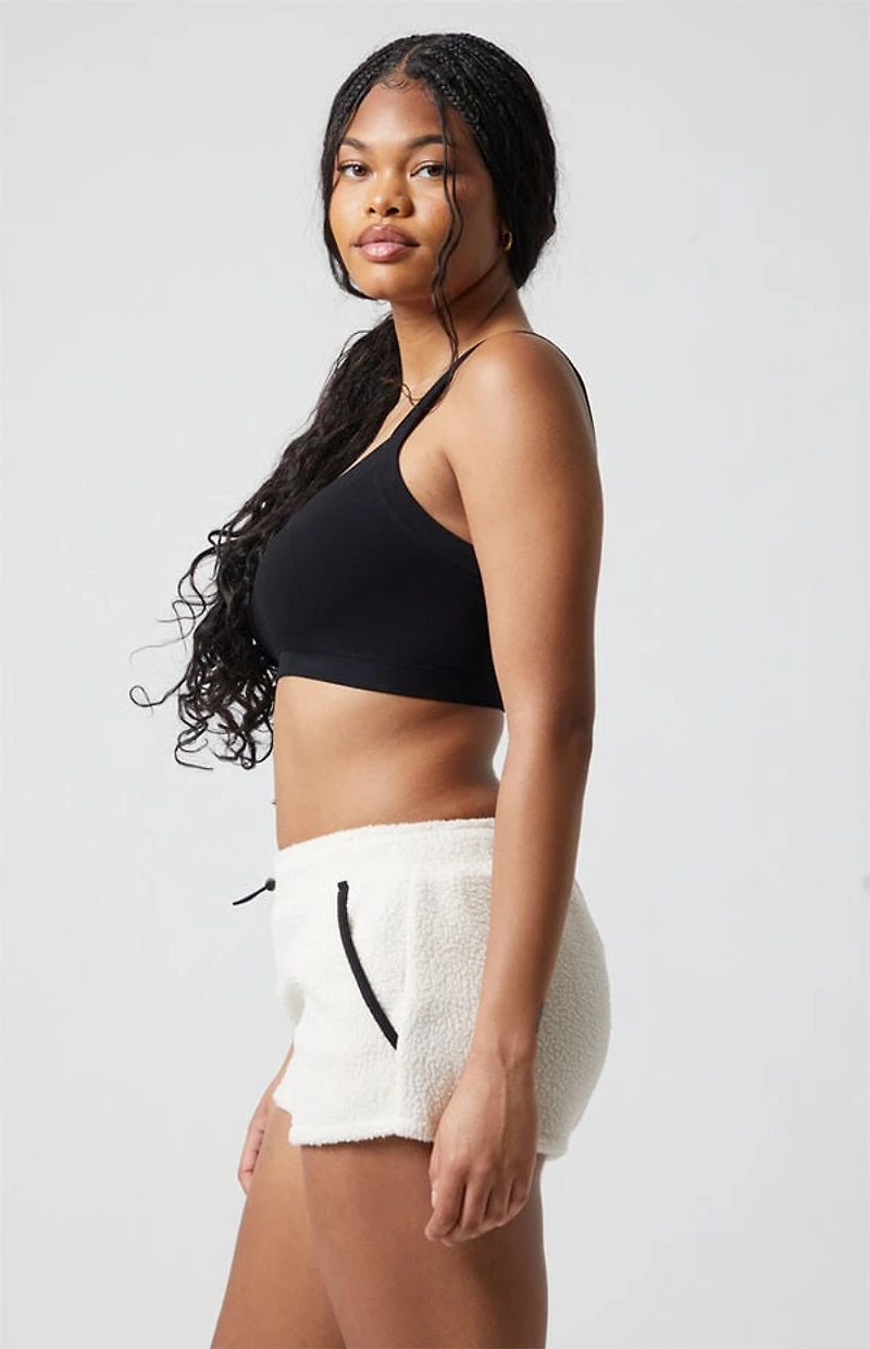 PAC 1980 Active Aspen Sherpa Sweat Shorts