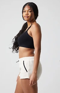 PAC 1980 Active Ski Fleece Aspen Sherpa Sweat Shorts