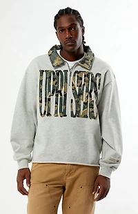 UPRISERS Camo Rugby Half Zip Sweatshirt