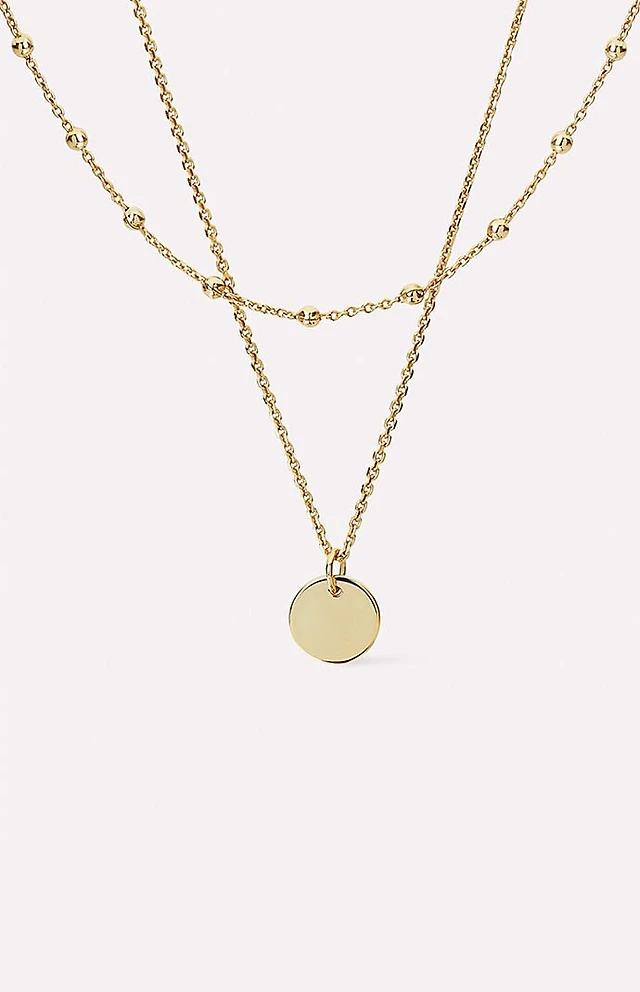 Ana Luisa Willow Coin Necklace Set