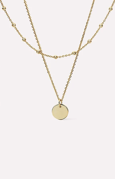 Ana Luisa Willow Coin Necklace Set