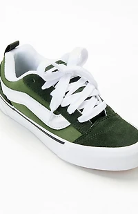 Vans Kids Forest Green Knu Skool Shoes
