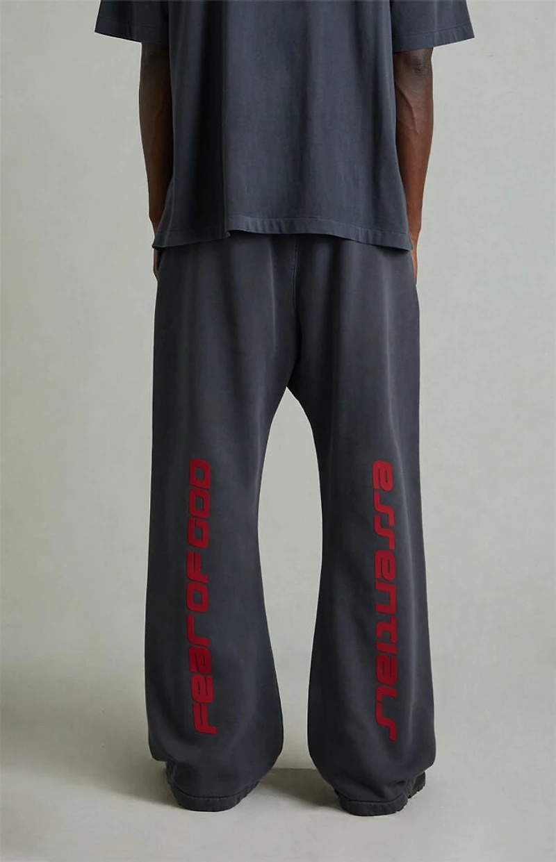 Fear of God ESSENTIALS Iron Gray Fleece Flare Sweatpants