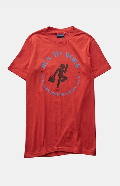 PS VINTAGE '80s Run To Work New York T-Shirt