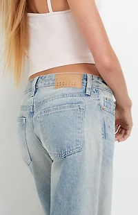 Pacsun Casey Low Rise Baggy Light Wash