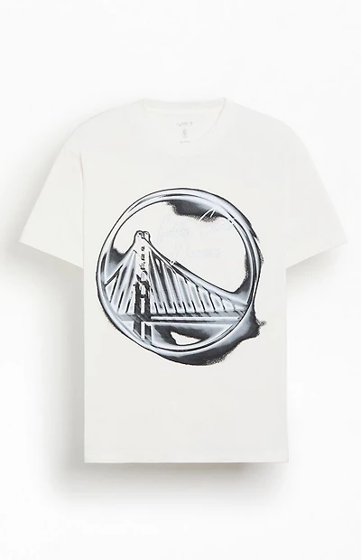 Chase B x NBA Golden State Warriors Logo T-Shirt