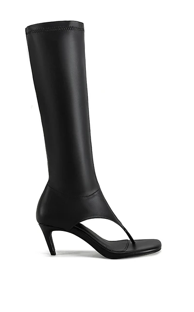 AZALEA WANG Women's Black Cecile Stiletto Heels