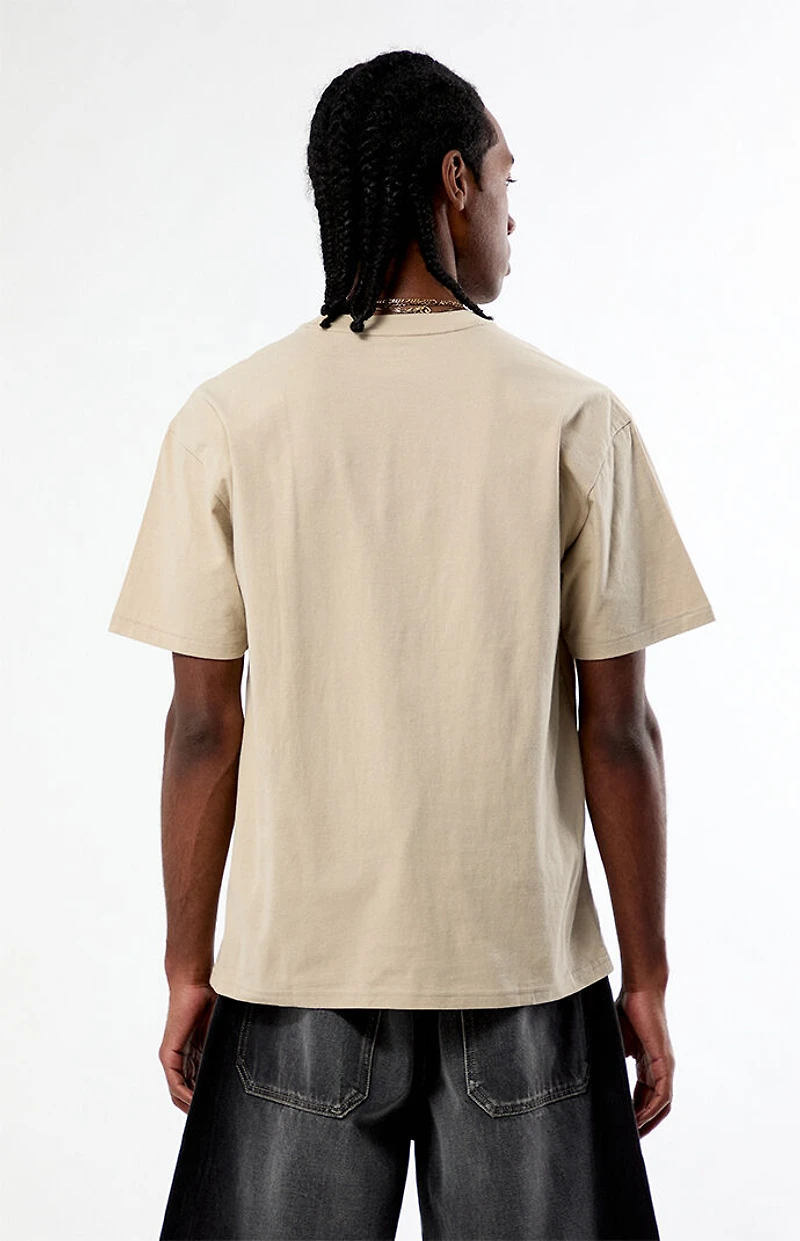 PS Basics Tan Basic Reece T-Shirt