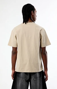PS Basics Tan Basic Reece T-Shirt