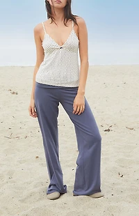 John Galt White & Black Heart Tiffany Tank Top