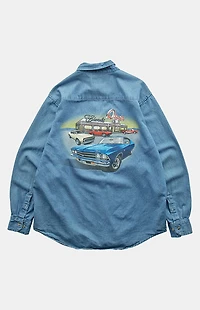 PS VINTAGE 90s Chevrolet Diner Graphic Top