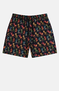 WeSC Zack Tiger AOP 5" Swim Trunks