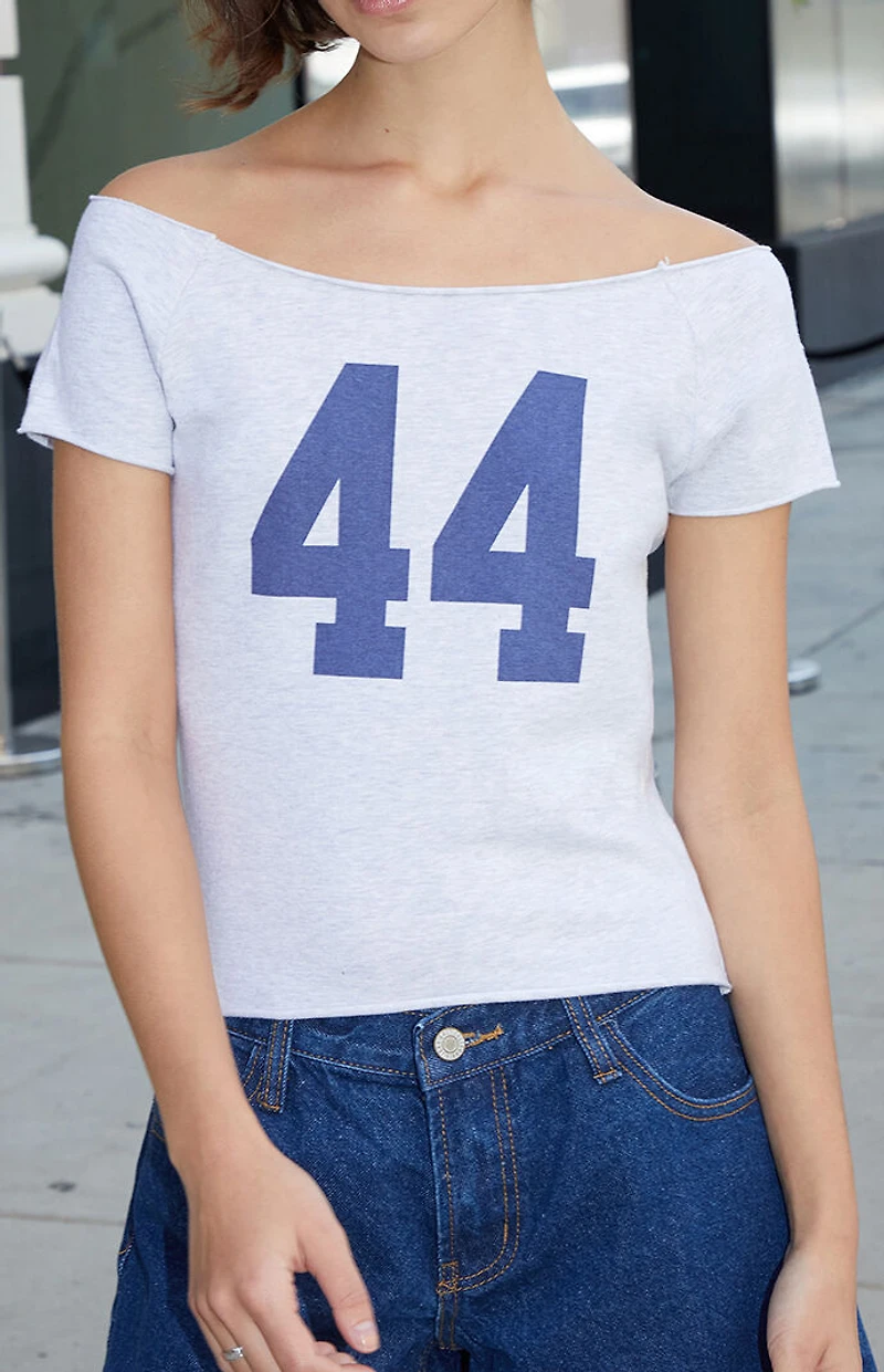 John Galt 44 Bonnie Off-The-Shoulder Top