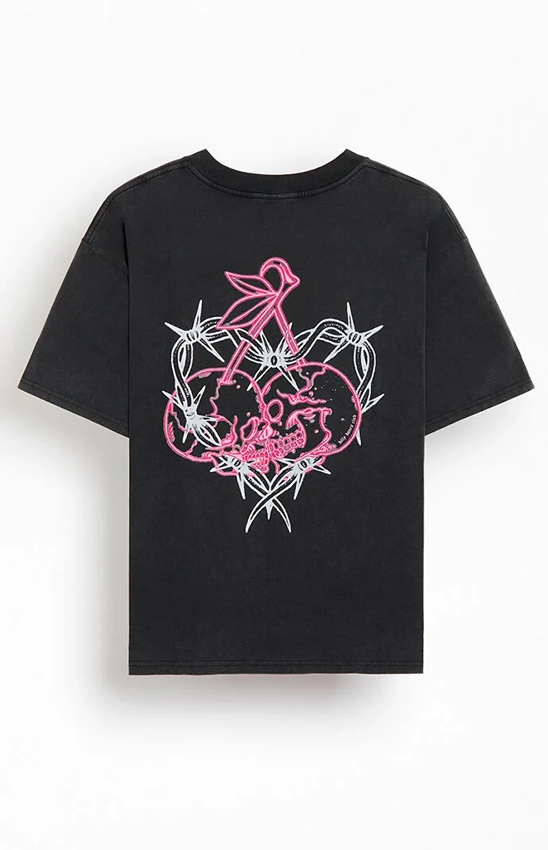 Billy Bones Club Till Death Cherry Skull T-Shirt