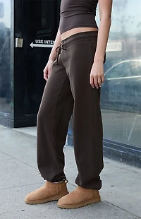 John Galt Brown Hilary Yoga Sweatpants