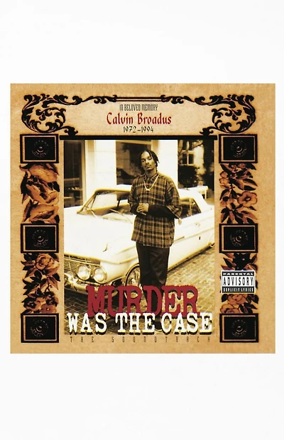 Snoop Dogg Murder Was The Case Original Soundtrack Vinyl Record