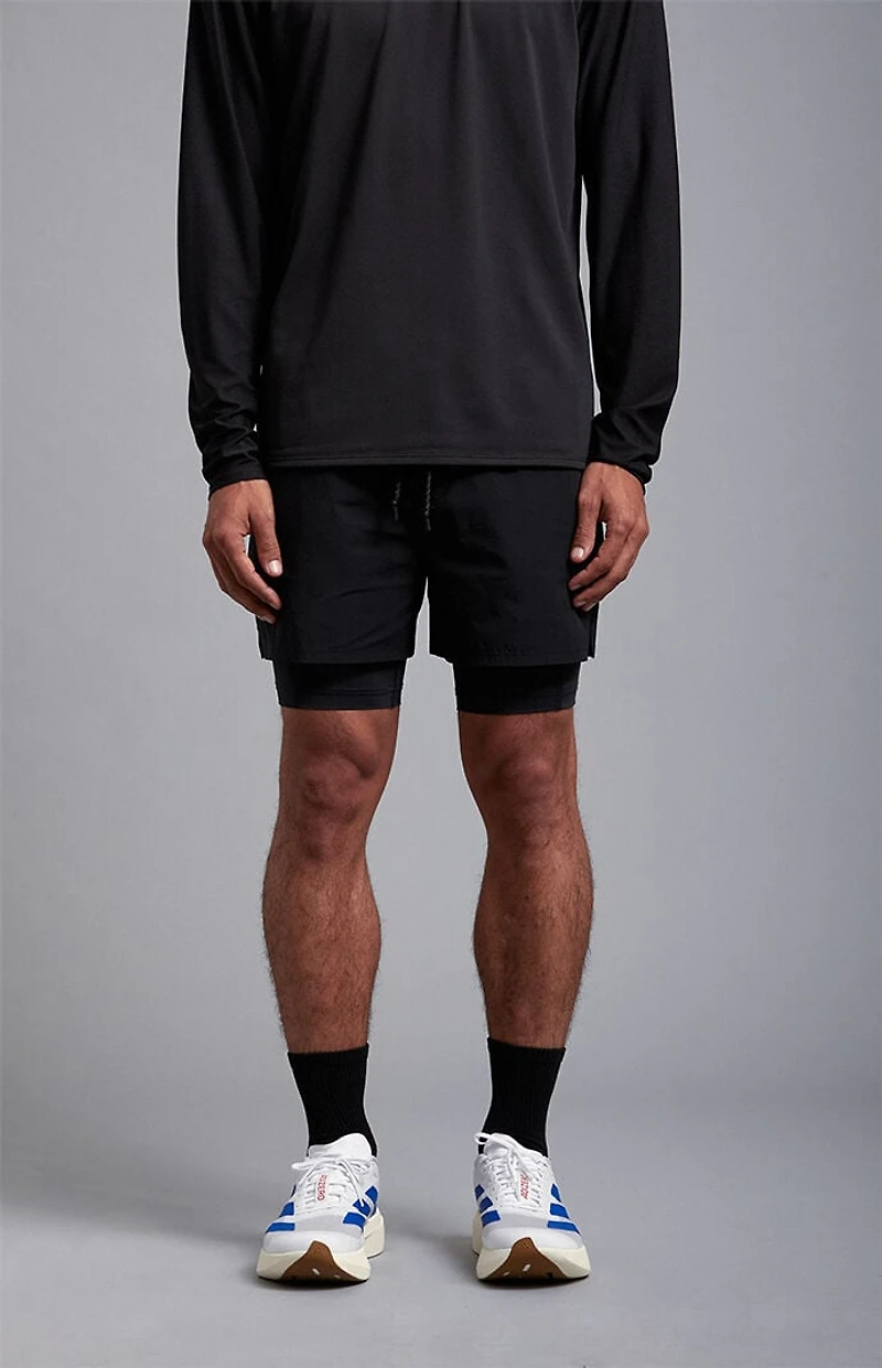 A.R.C. Active Black Running Shorts