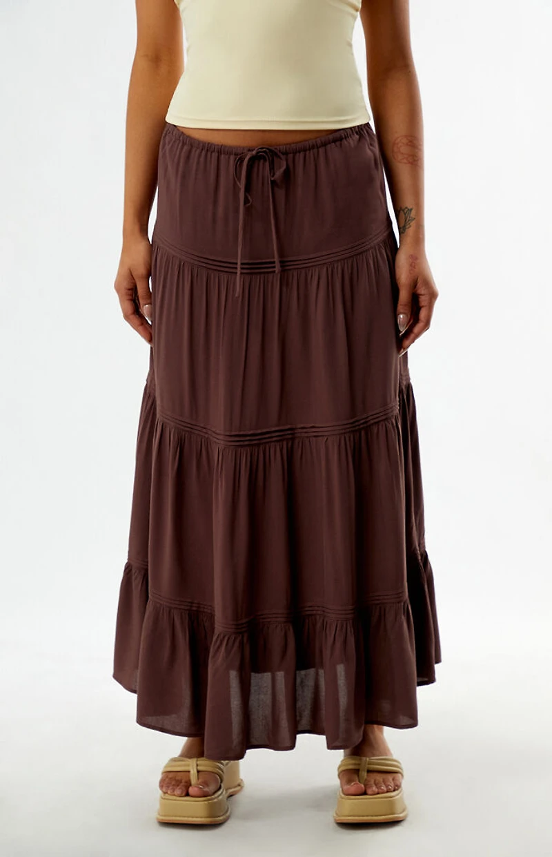 Your Favorite Tiered Maxi Skirt