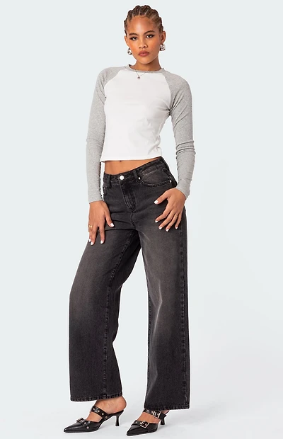 Edikted Raya Long Sleeve T-Shirt