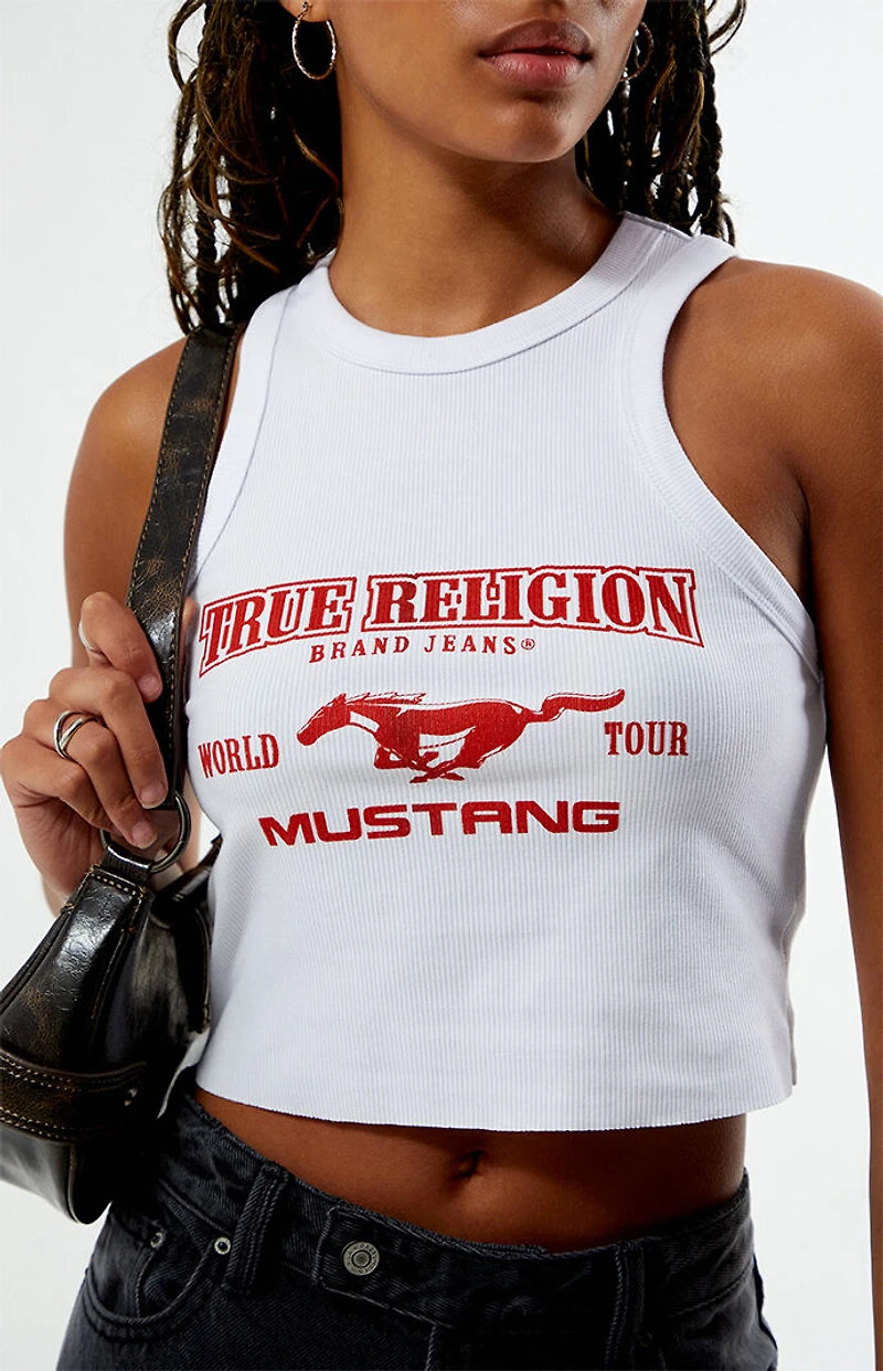 True Religion x Ford Mustang Racerback Tank Top