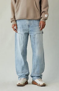 Pacsun Dylan Baggy Jeans Carpenter Light Blue