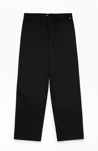 Vans Kids Black Chino Loose Pants