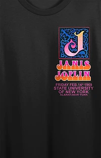 Janis Joplin Vibrant Poster Cropped T-Shirt