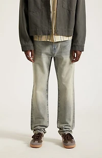 Pacsun Cade Straight Jeans Light Blue Tint