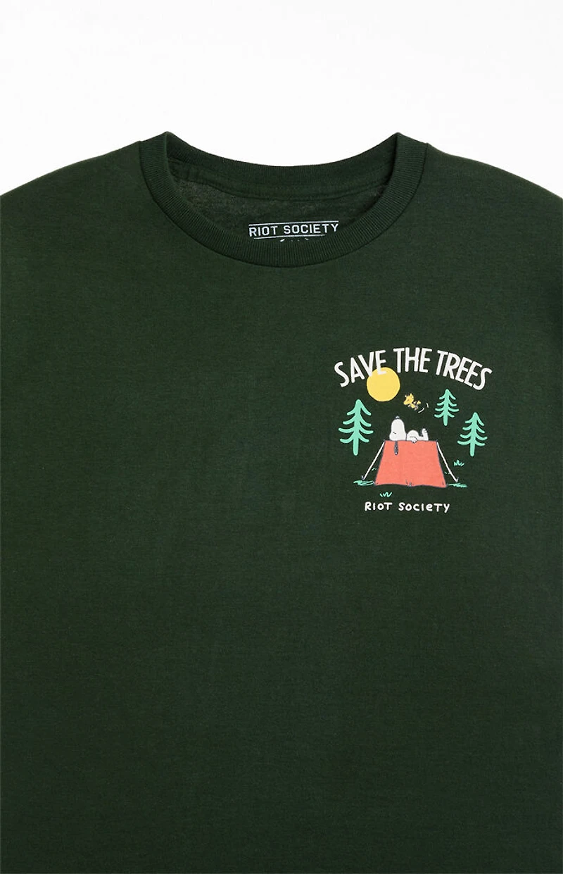 Riot Society Snoopy Save The Trees T-Shirt