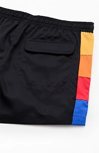 Duvin Design Side Colorblock 4.5" Swim Trunks