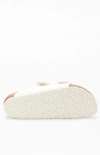 Birkenstock Women's Arizona Slide Sandal Eggshell