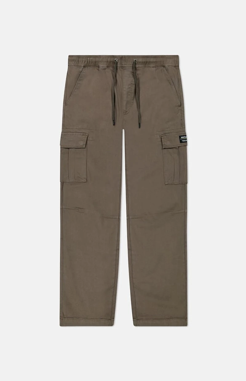 WeSC America Inc Brown Open Bottom Cargo Pants