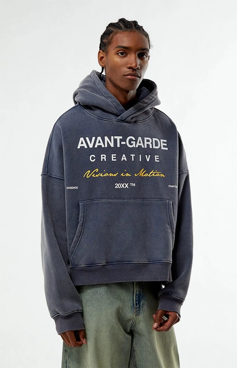 Pacsun Avant Garde Cropped Hoodie