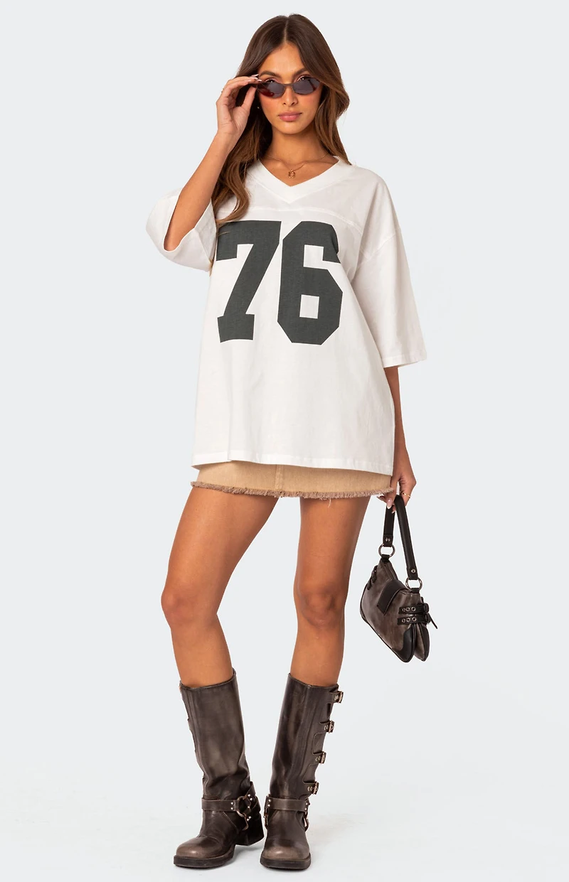 Edikted 76 Oversized T-Shirt