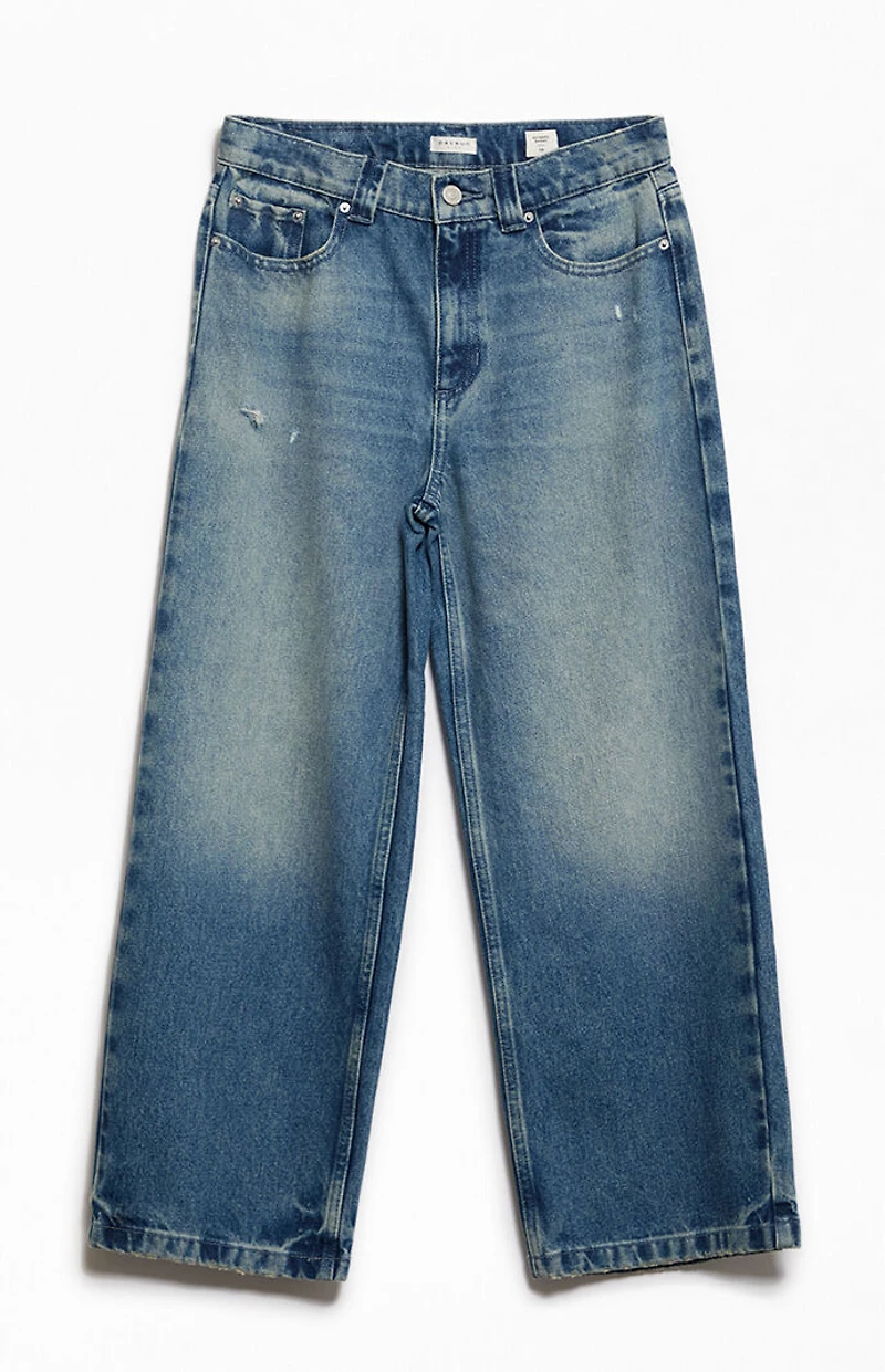 Pacsun Kids Extreme Baggy Jeans Medium Indigo