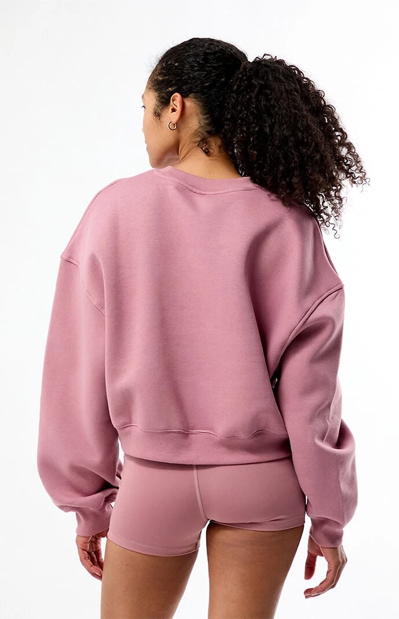 New Balance Linear Heritage Fleece Crew Neck Sweatshirt