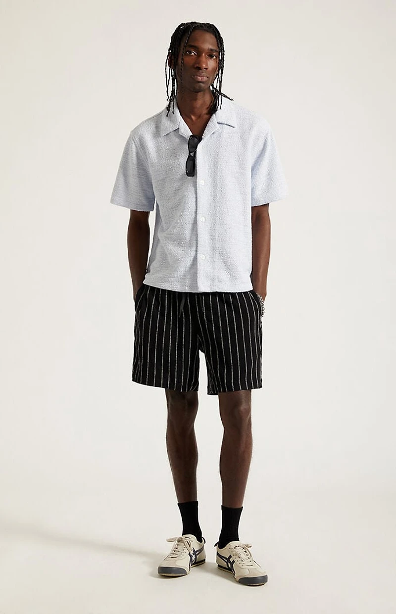 Pacsun Striped Linen Shorts