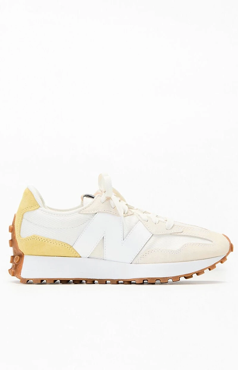 New Balance Women's Beige 327 Sneakers