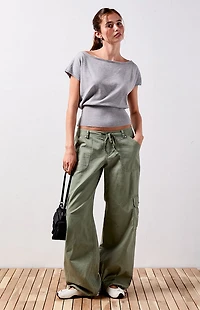 Your Favorite Eva Short Sleeve Sweater T-Shirt