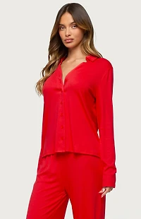 Edikted Justina Button Up Top