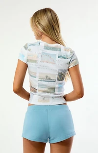 Pacsun Soft Terry Mini Sweat Shorts