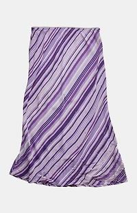 PS VINTAGE 2000s Striped Midi Skirt