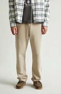 Pacsun Tan Straight Leg Sweatpants
